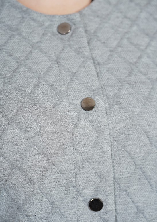 Пиджак оптом "Рита" (серый) сетка
