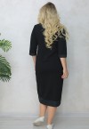 Платье  "Аня" (чёрный) оптом