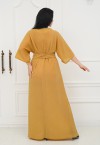 Платье "Лидия" люрекс (жёлтый) оптом